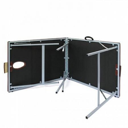 Складной массажный стол со стальным каркасом 195х77см (M195) — фото 2